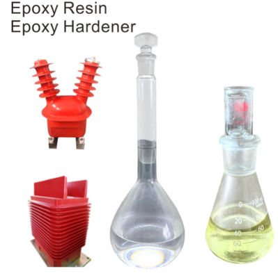 Couche de vernis multicolore Résine époxy durcitrice pour la liaison du noyau de fer du transformateur